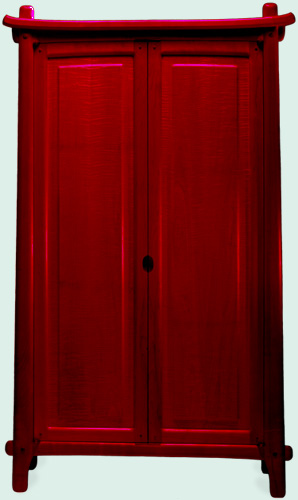 magenta maple armoire