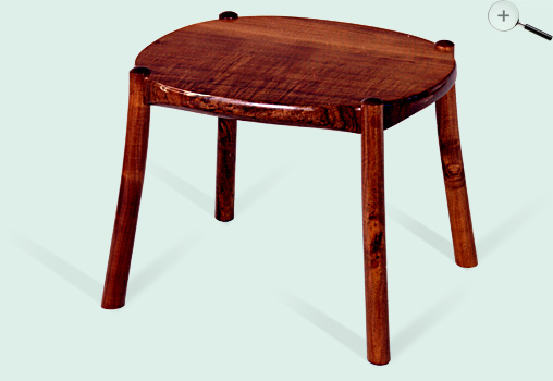 acacia end table